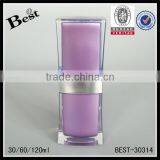 30ml 60ml 120ml Glass Bottle Cosmetic Morocco Sprayer Pump and Cap Perfume Purple Glass Bottle Cosmetic Morocco Special Design thumbnail-1