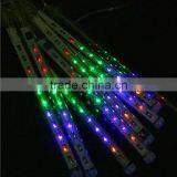 2016 New Arrival 50CM 240LED Meteor Shower Rain Tube Christmas Light Wedding Party Garden Xmas String Outdoor Holiday Lighting thumbnail-3