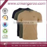 95%cotton, 5%lycra Men's Short Sleeve Plain Combat Shirt thumbnail-1