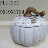 Ceramic Pumpkin With Cover Can Open Festival Holloween Decorations thumbnail-4