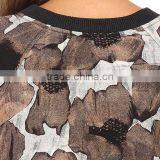 Long Sleeve Allover Floral Sweatshirt Hoodie thumbnail-4