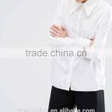 Best Selling Ladies Organic Cotton Office Shirts OEM Service thumbnail-2