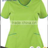 2017 Fashion V-neck Design Design Coloeful Hospital Scrubs Uniforms
