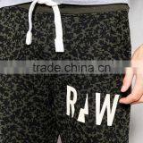 Soft Touch Mens Sweatpants Tapered Fit Cuffed Camo Print thumbnail-3