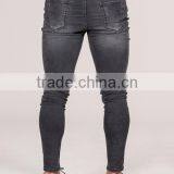 Hot Sale Mens Ripped Jeans High Quality Denim Jeans OEM Skinny Jeans thumbnail-4
