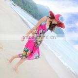 2015 Deep V Wrap Chiffon Swimwear Bikini Cover Up Beautiful Women Swimwear SV001144 thumbnail-5