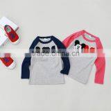 Baby Cotton Frocks Designs Boys Cartoon Printing Long Sleeve Cotton t Shirt #LT020 thumbnail-1