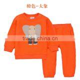 Hot Sale Custom OEM Cute Baby Boys Hoodies +pants,100% Cotton Spring or Autumn Baby Girls Wear Outfits thumbnail-2