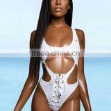 M893 Runwaylover 2016 Sexy Fashion Latest Design Bandage Chalaza One Piece Bikini thumbnail-2