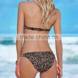 Hot Sexy Girl Photo Leopard Bikini Swim Wear thumbnail-3