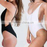 One Piece Swimsuit 2017 Women Polyester Swimwear thumbnail-2