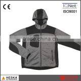 Autumn Softshell Hooded Outdoor Mens Travel Knitted Jacket thumbnail-2