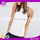 Guangzhou Shandao OEM Wholesale Casual Summer 95% Cotton 5% Spandex Women Seamless Sexy Breathable Quick Dry Slim Fit Tank Top thumbnail-1
