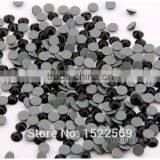 2058HFSS20 1440pcs Round Shape Jet Color Flatback Crystal Glue Base Loose Hot Fix Rhinestones Iron on Stones Clothing Accessorie thumbnail-4