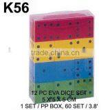 K56 12 PC EVA DICE SET thumbnail-1