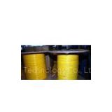 Yellow, Orange MM DX 62.5 3.0mm Fiber Bulk Cable patch cords 3.0mm - 80N tensile strengh