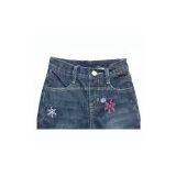 100% Cotton New Design Denim Jean Pant for Kids Girl. thumbnail-2