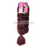 2016 Best Selling 165g Ombre Jumbo Hair Braid Synthetic Braiding Hair Many Colors For Sale thumbnail-6