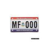 Sell Motorcycle License Plate thumbnail-1