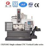 CK5116G single column cnc vertical turning lathe machine