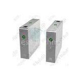 Electronic Double Direction Flap Barrier Gate Optical Turnstiles Speed Gate for Indoor / Outdoor