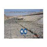 Double Twisted Hexagonal Wire Mesh With Galfan Wire For Gabion Boxes / Cages