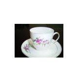 12PCS 180cc Ceramic Tea Cup and Saucer thumbnail-1