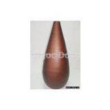 Round Spun Bamboo Decor Vase thumbnail-1