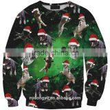 Unisex 3D Christmas Capped Cat Sweatshirts/blue na Plus Size 3d Fashioable Christmas Printed Hoodies Without Hood