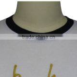 2017 Custom Man Black White Embroidery T-shirts thumbnail-4