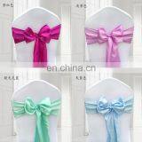 Hot Style Wedding Reception Decoration Bow Chair Sashes Satin thumbnail-4