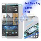 New Arrived 0.3mm 2.5D Anti-Blue Ray Tempered Glass Screen Protector for HTC One Max T6 thumbnail-1