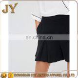 Plain Smart Shorts Pleat Front Shorts Zip-side Fastening Short Pants China thumbnail-4