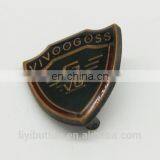 Fashional Decorative Metal Plate With Enamel Handbag Logo Metal Plate