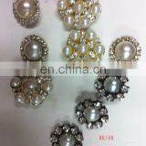 High Quality Fancy Round Diamante Crysta Bulkl Rhinestone Buttons thumbnail-2