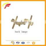 Custom Logo Zinc Alloy Metal Enameled Label With Pins for Clothing thumbnail-6