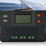 Large stock 48v 30a differential temperature solar charger controller mppt