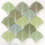 Crystal Mosaic Glass Inkjet Tile China Manufacturer Sector Shape thumbnail-4