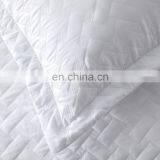 Soft 100% Polyester Fade Resistance Eco-friendly White Plain Quilt For Sale thumbnail-4