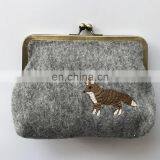 Customized Felt Handbag Coin Bag thumbnail-1
