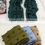 Классический шаль с цветочным джаккардом. Шелковые и льняные шарфы для шеи. Шаль - турецкий хижаб, двойное использование - шарф и плащ. Маленький шаль thumbnail-5