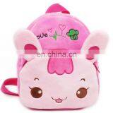 Baby Girl Pink Backpack Infant Cute Rabbit Mini Backpacks for 1-2T Plush Soft Gift thumbnail-3