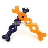 Bone Shape Dog Chew Toy With Holes Soft Puppy Play Toy thumbnail-1