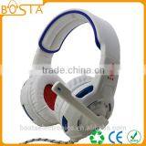 Black Cool Heavey Soft Leather Headset for Gaming Professional 7.1 Sound Headset thumbnail-2