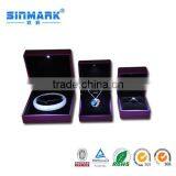 Customize Unique Engagement Ring Boxes ,leather Jewellery Boxes,necklace and Earring Gift Box thumbnail-3