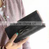 Fashional Trendy and Popular Pu Leather Butterfly Bow Wallet Purse Cartera Para Dama de Calidad Carteira thumbnail-4