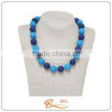 Buy Wholesale Direct From China for Anniversary Sapphire Blue Bead Charm Necklace thumbnail-1