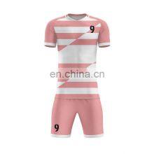Breathable Sublimation Soccer Uniform Set Custom Wholesale Price Soccer Uniform Set thumbnail-1