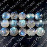 Labradorite 5mm Round Cabochon thumbnail-4