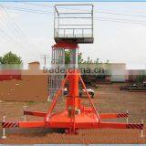 Hydraulic Mobile Telescopic Cylinder Aerial Work Table Raising Lift Platform thumbnail-4